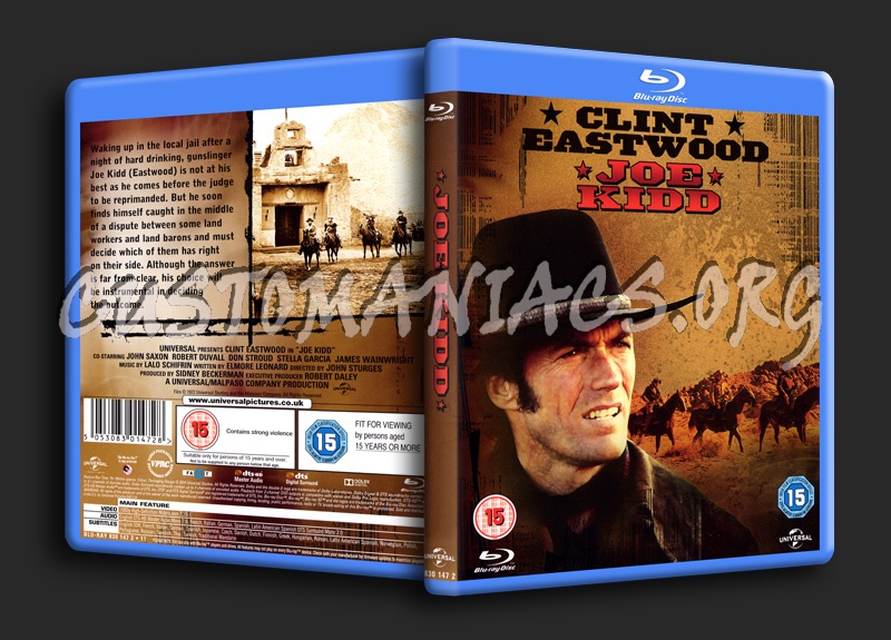 Joe Kidd blu-ray cover