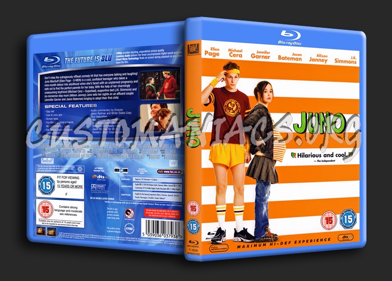 Juno blu-ray cover