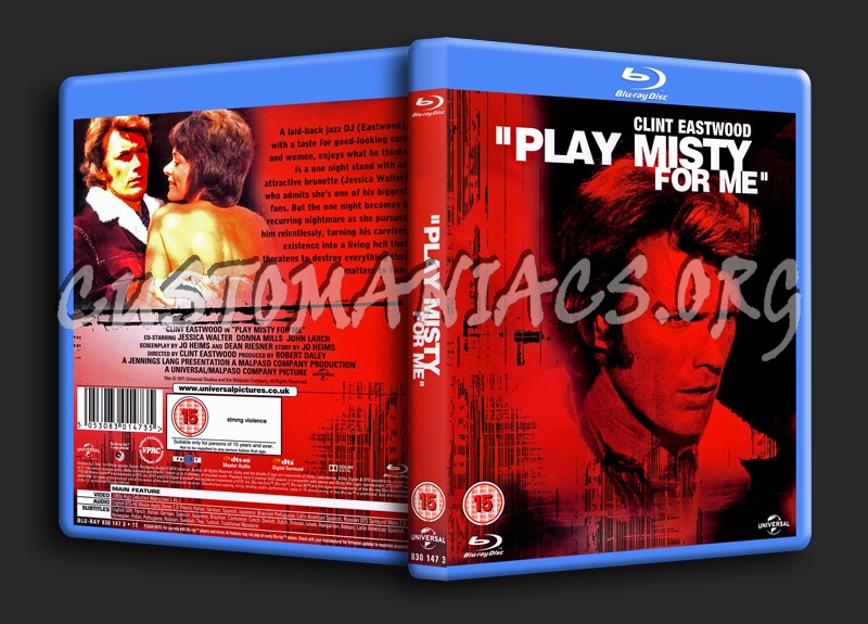 Play Misty For Me blu-ray cover