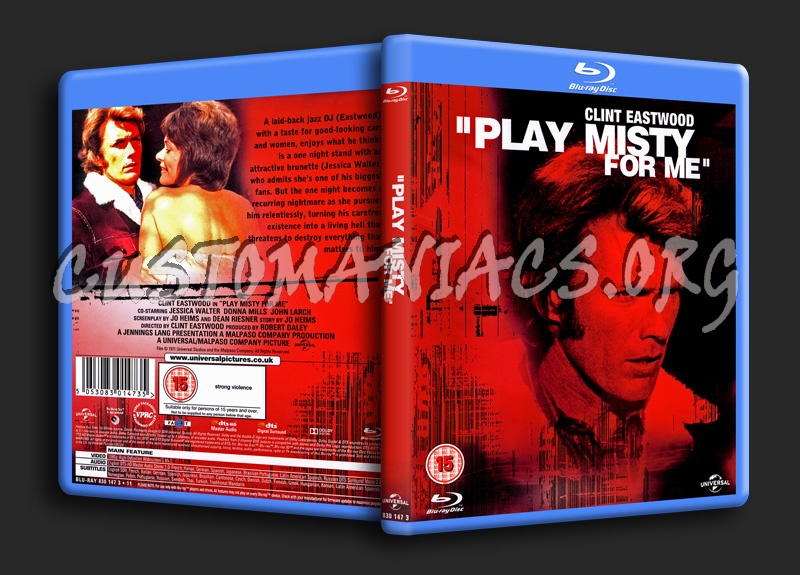 Play Misty For Me blu-ray cover