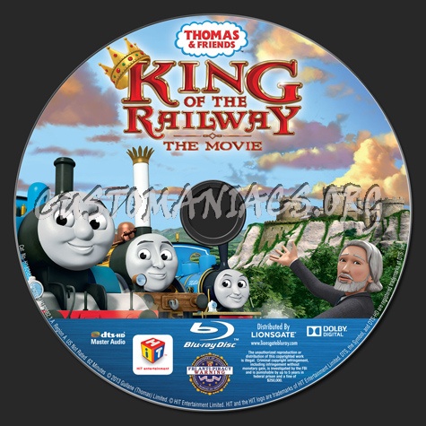 Thomas & Friends King of the Railway The Movie blu-ray label