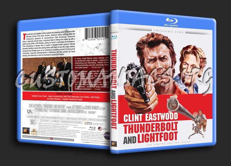 Thunderbolt and Lightfoot blu-ray cover