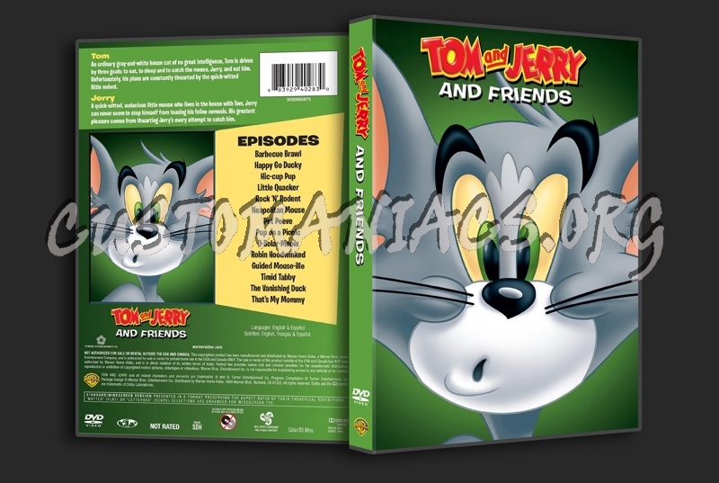 Tom and Jerry and Friends dvd cover
