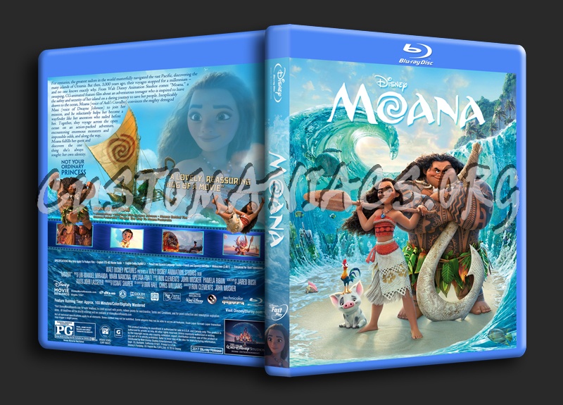 Moana dvd cover
