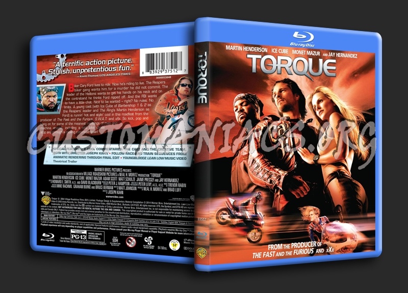 Torque blu-ray cover