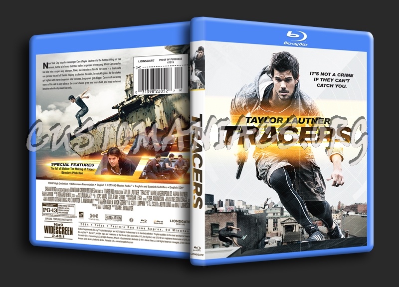 Tracers blu-ray cover
