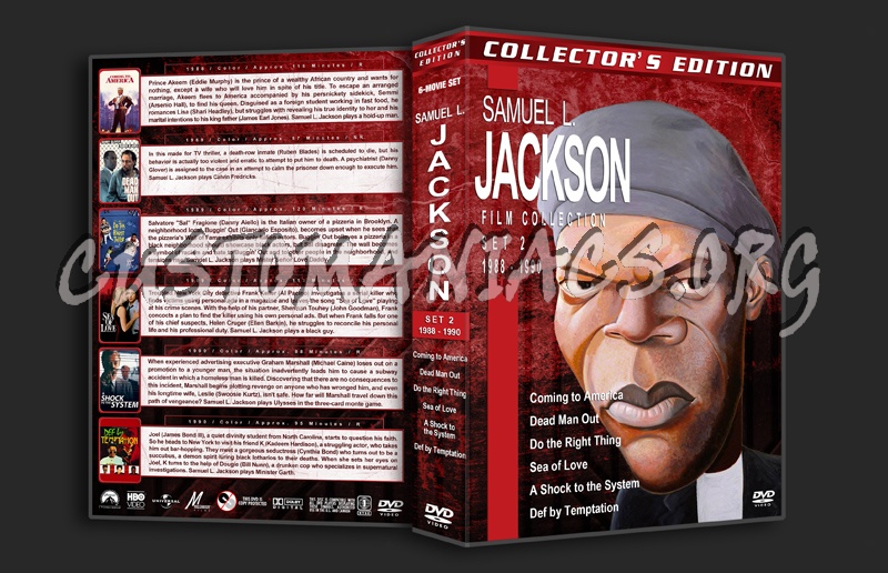 Samuel L. Jackson Film Collection - Set 2 (1988-1990) dvd cover