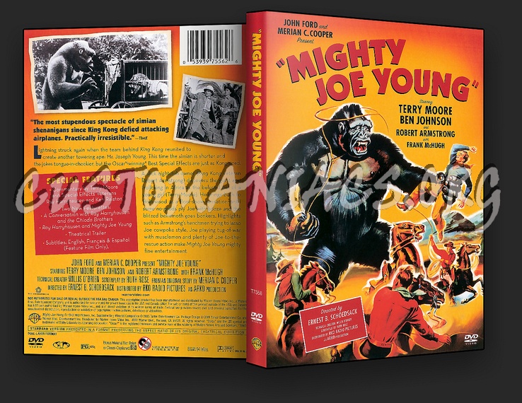 Mighty Joe Young dvd cover