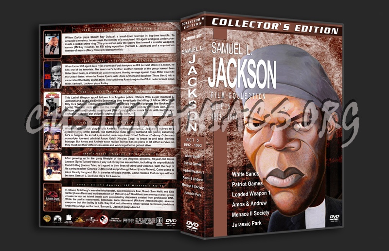 Samuel L. Jackson Film Collection - Set 5 (1992-1993) dvd cover