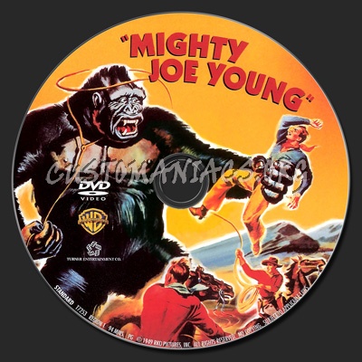 Mighty Joe Young dvd label