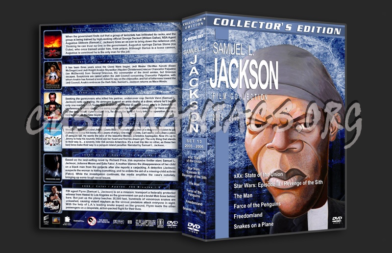 Samuel L. Jackson Film Collection - Set 13 (2005-2006) dvd cover