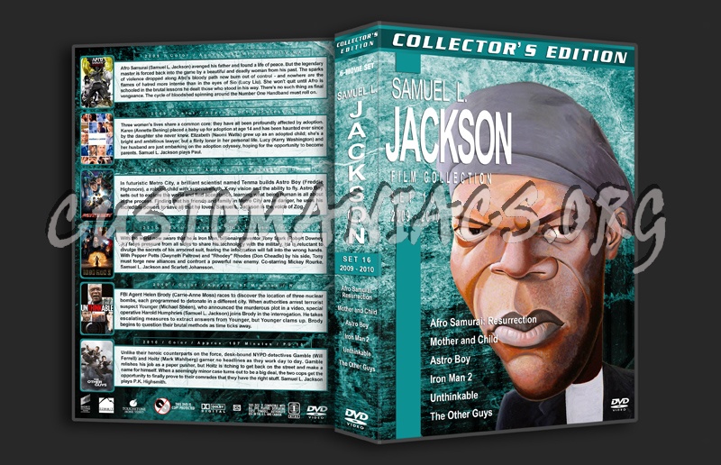 Samuel L. Jackson Film Collection - Set 16 (2009-2010) dvd cover