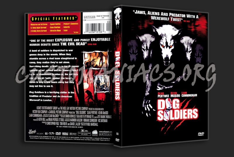 Dog Soldiers dvd cover