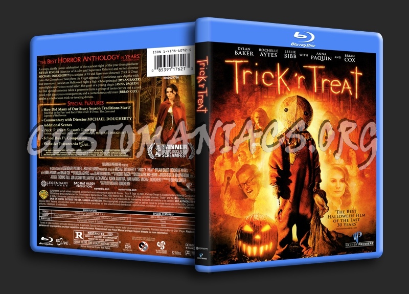 Trick'r Treat blu-ray cover