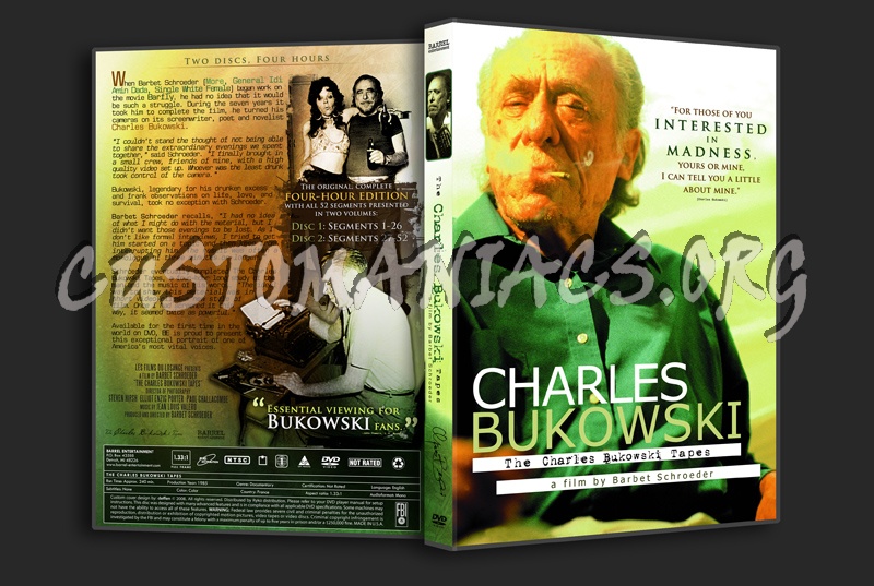 The Charles Bukowski Tapes dvd cover