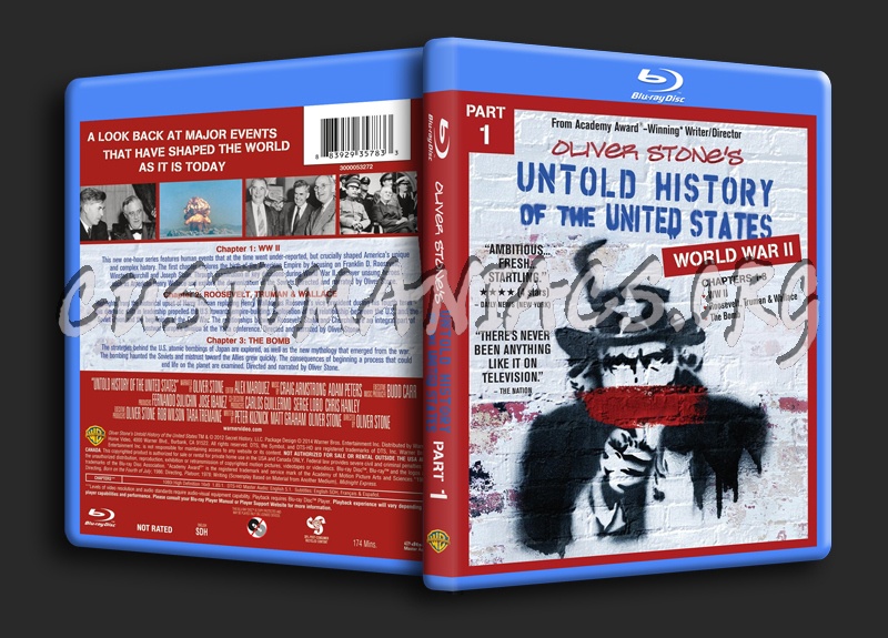 Untold History of the United States Part 1 blu-ray cover