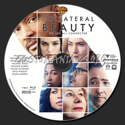Collateral Beauty blu-ray label