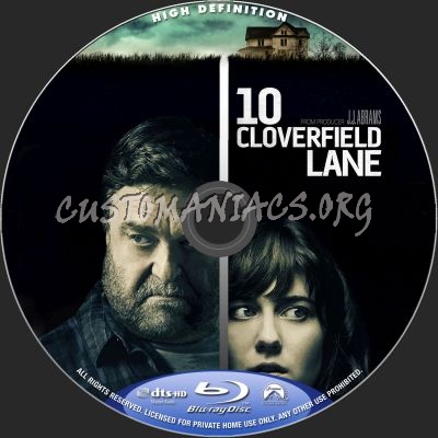 10 Cloverfield Lane blu-ray label
