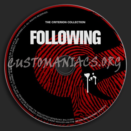 638 - Following dvd label