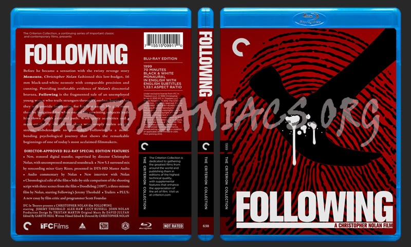 638 - Following blu-ray cover