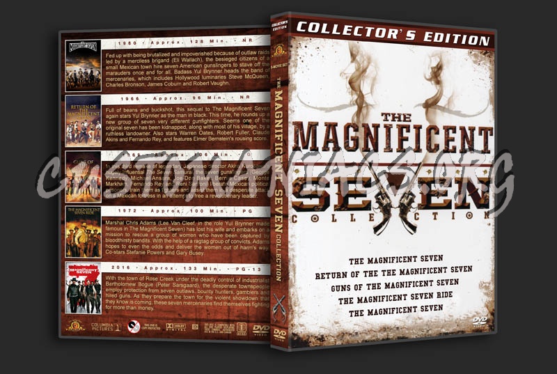 The Magnificent Seven Collection dvd cover