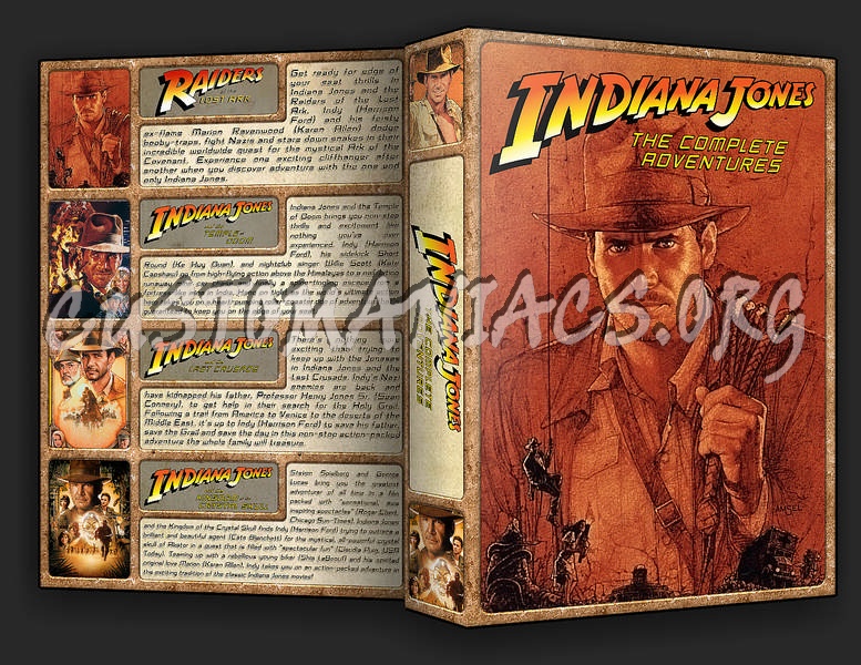The Indiana Jones Collection dvd cover