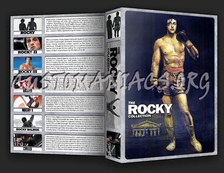 The Rocky Collection dvd cover