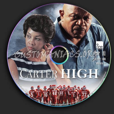 Carter High dvd label