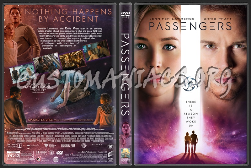 Passengers (2016) dvd cover