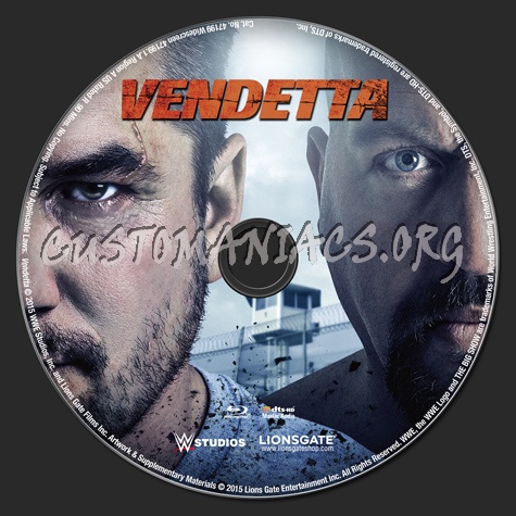 Vendetta blu-ray label