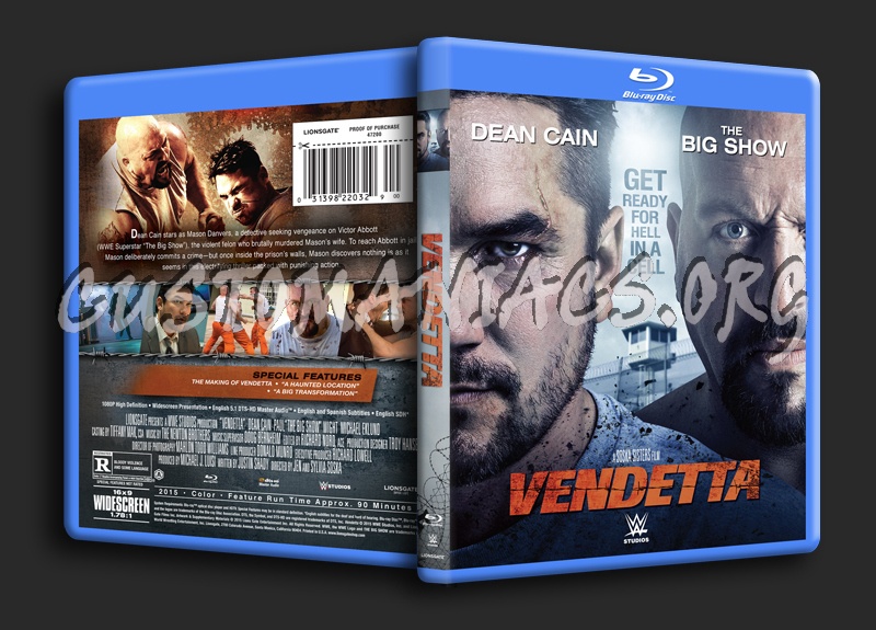 Vendetta blu-ray cover