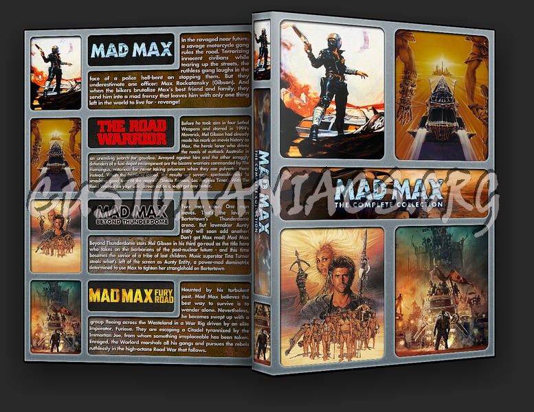 The Mad Max Collection dvd cover