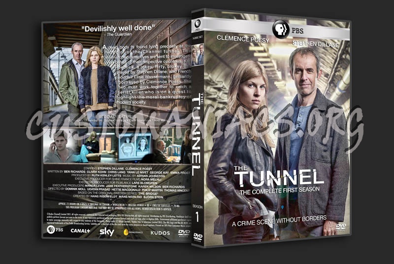 The Tunnel - Season 1 dvd cover