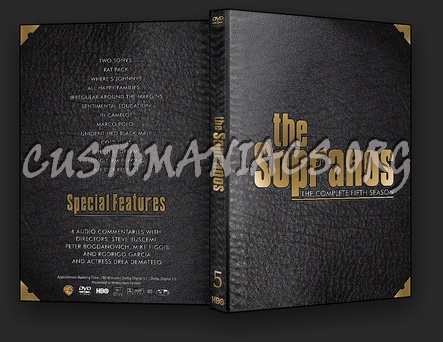 The Sopranos Seasons 1-6 dvd cover