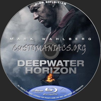 Deepwater Horizon blu-ray label