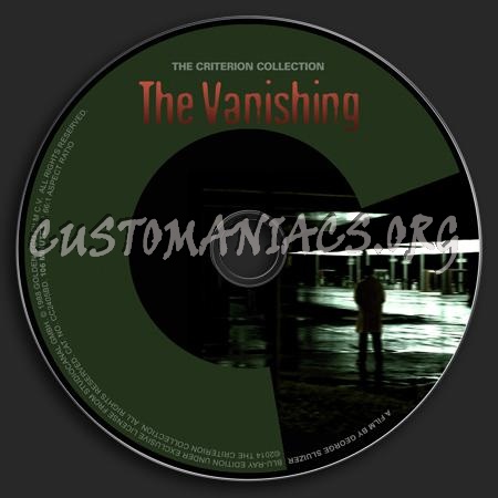 133 - The Vanishing dvd label