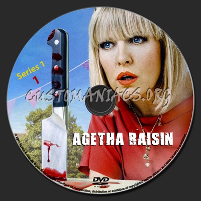 Agatha Raisin dvd label