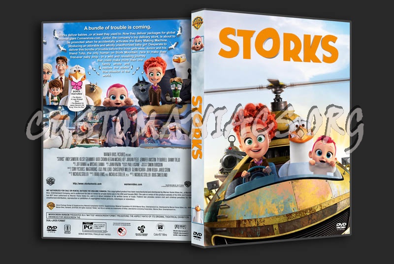 Storks dvd cover