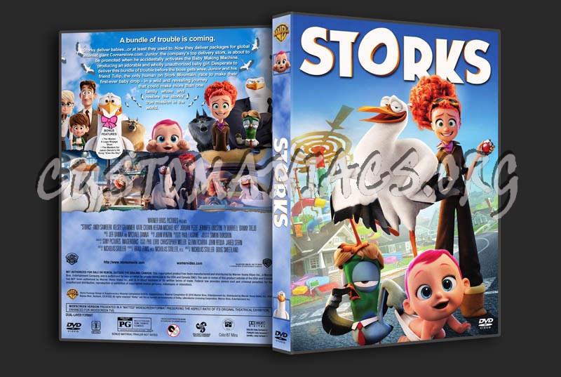 Storks dvd cover