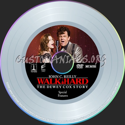 Walk Hard: The Dewey Cox Story dvd label