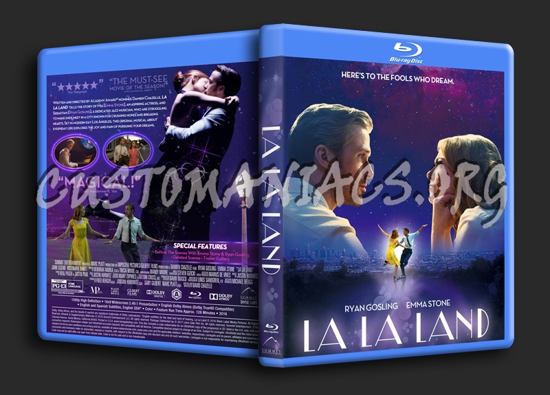 La La Land dvd cover