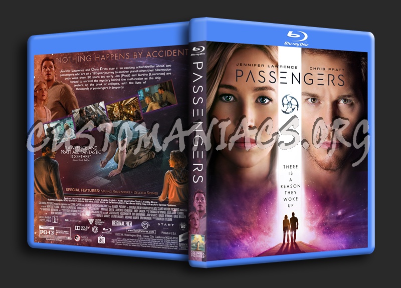 Passengers (2016) dvd cover