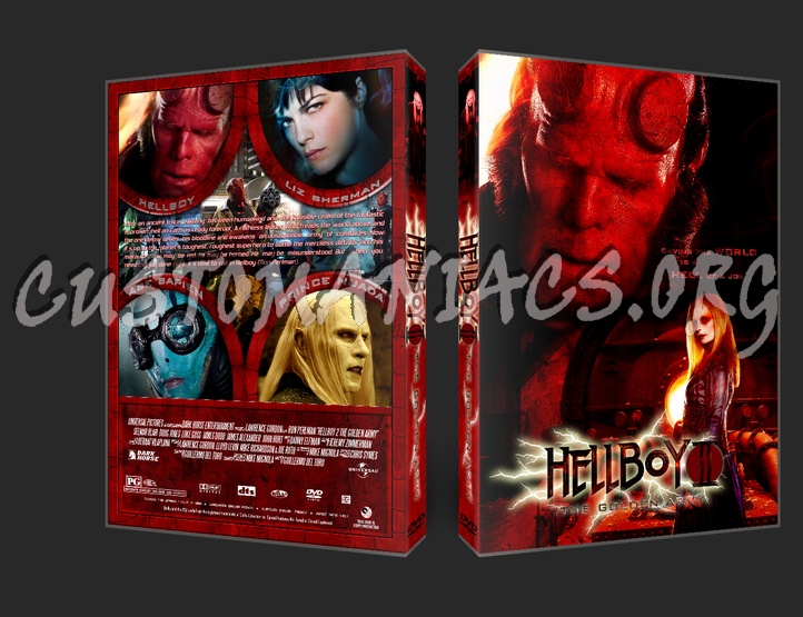 Hellboy 2 dvd cover