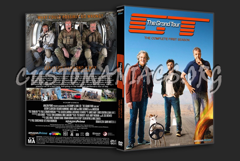 The Grand Tour Season 1 dvd cover