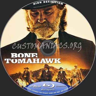 Bone Tomahawk blu-ray label