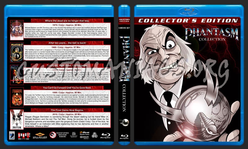 Phantasm Collection blu-ray cover
