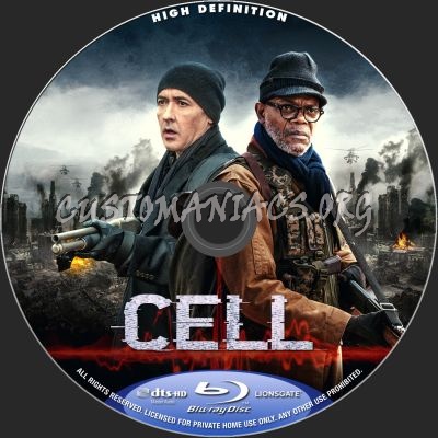 Cell blu-ray label