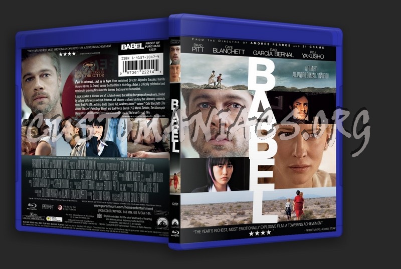 Babel blu-ray cover