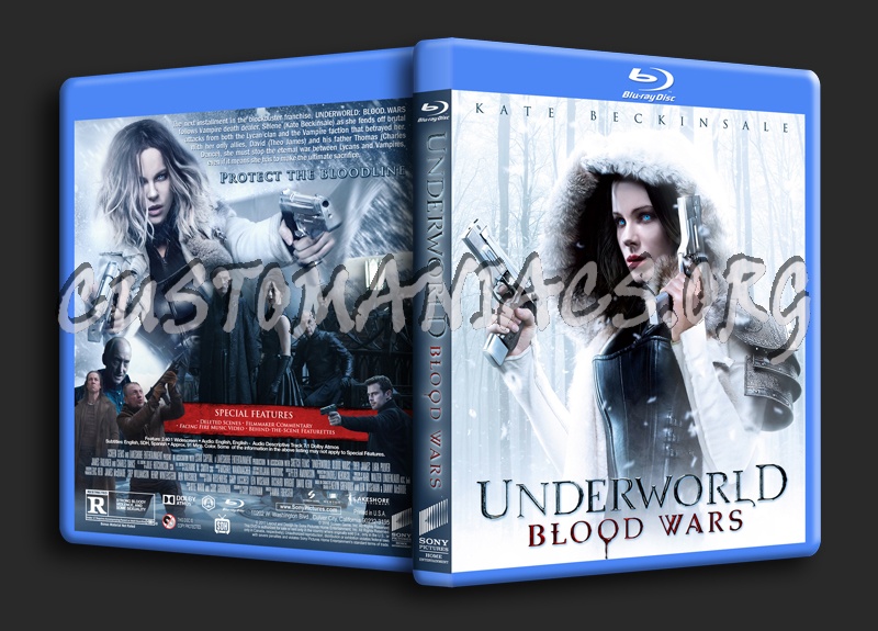 Underworld: Blood Wars dvd cover