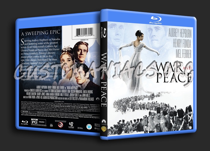War and Peace blu-ray cover